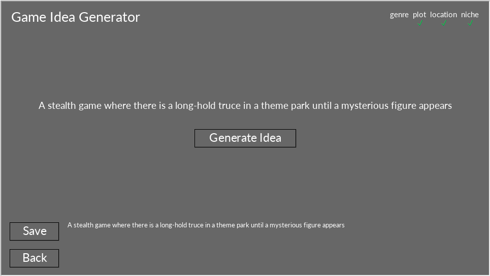 Html5 Game Idea Generator Gamemaker Community